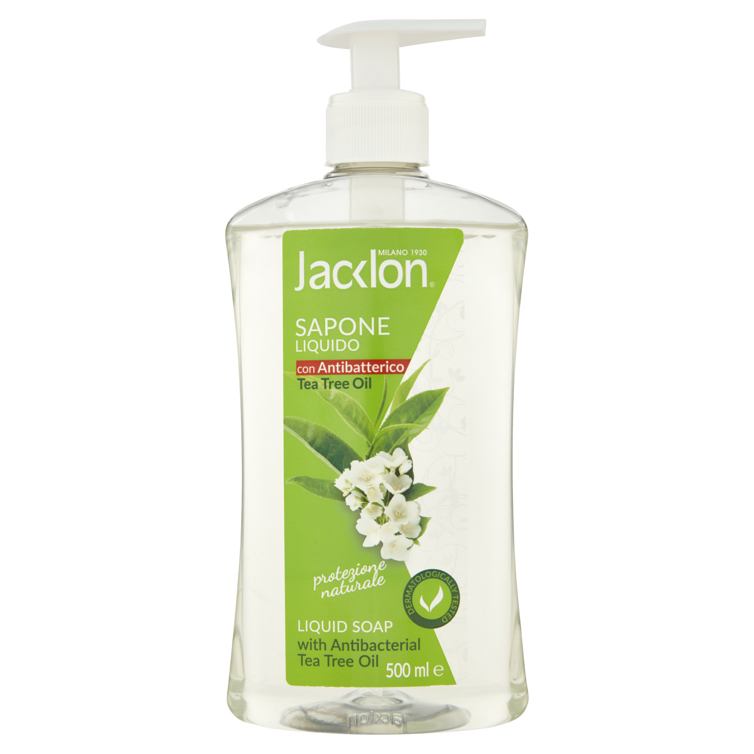 image Sapone liquido con antibatterico tea tree oil 500ml